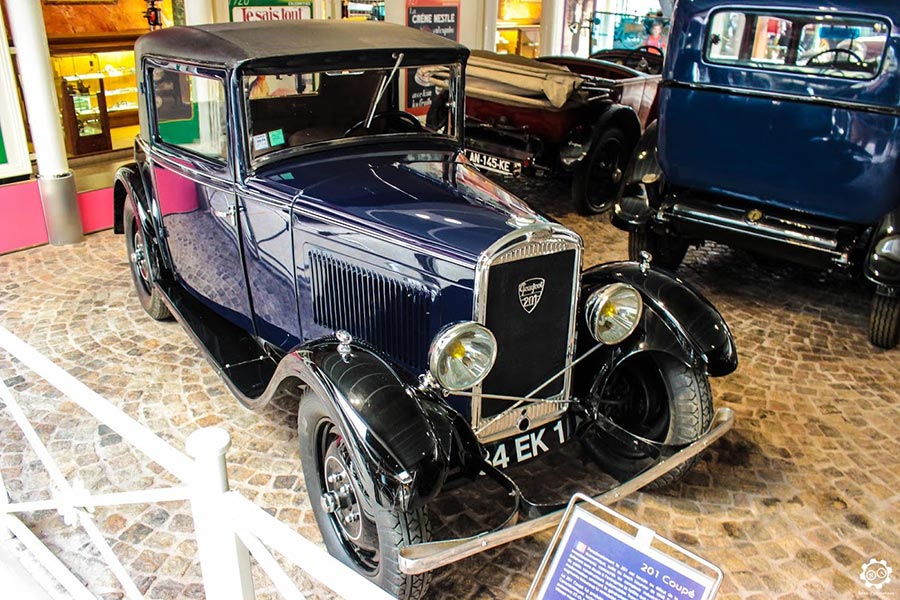 Visite du Musée de l'aventure Peugeot