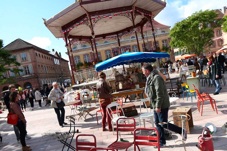 marché aux Puces de Belfort tous les premiers dimanches du mois