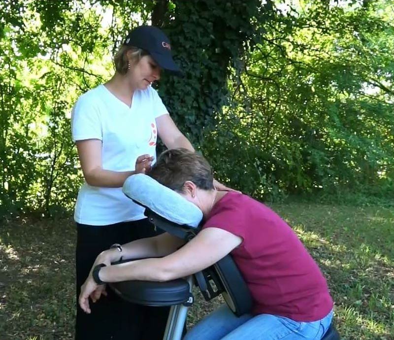 CapZen Massage Relaxation offerts aux clients du camping
