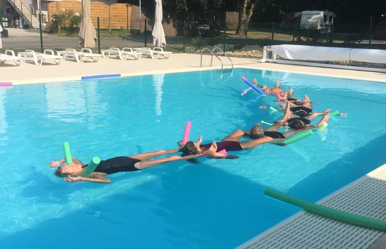 aquagym au camping