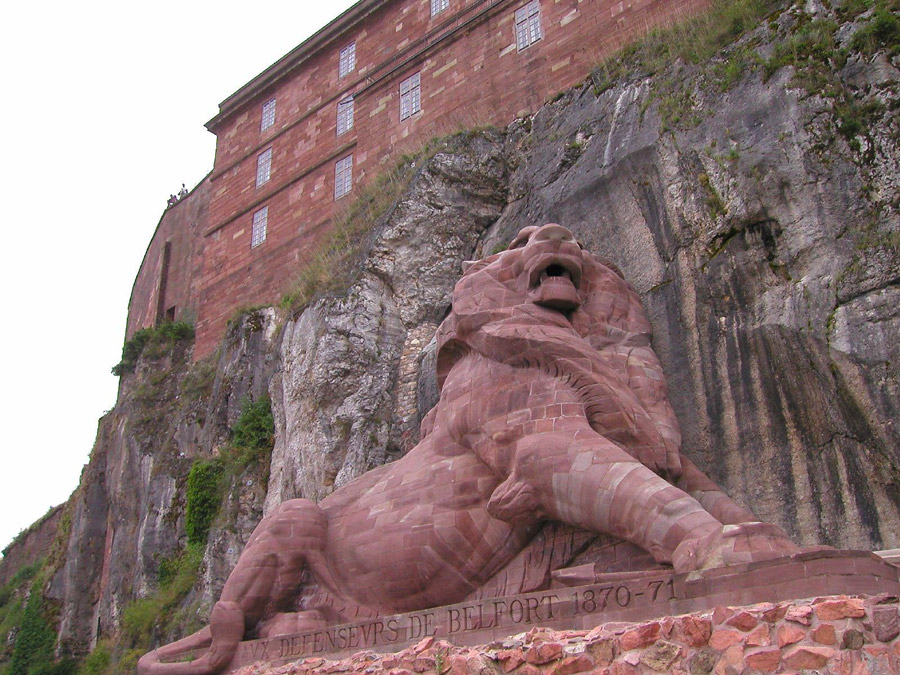 La Citadelle et le Lion de Belfort : monument préféré des Français 2020